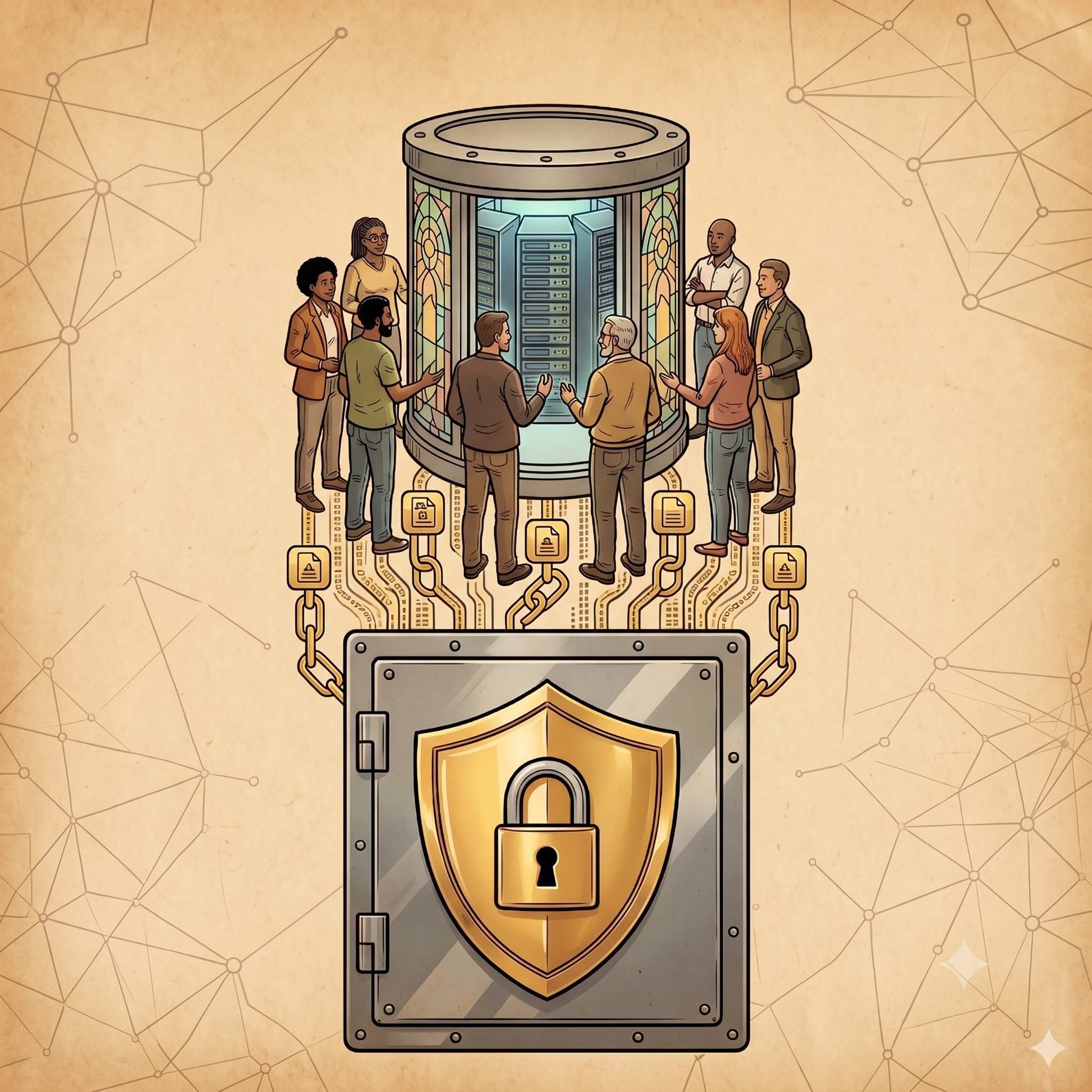 C-Vault Security Illustration